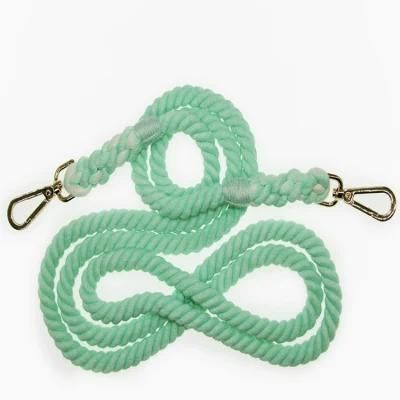 Beautiful Fashion Rope Leash Natural Ombre Colors Dog Leash