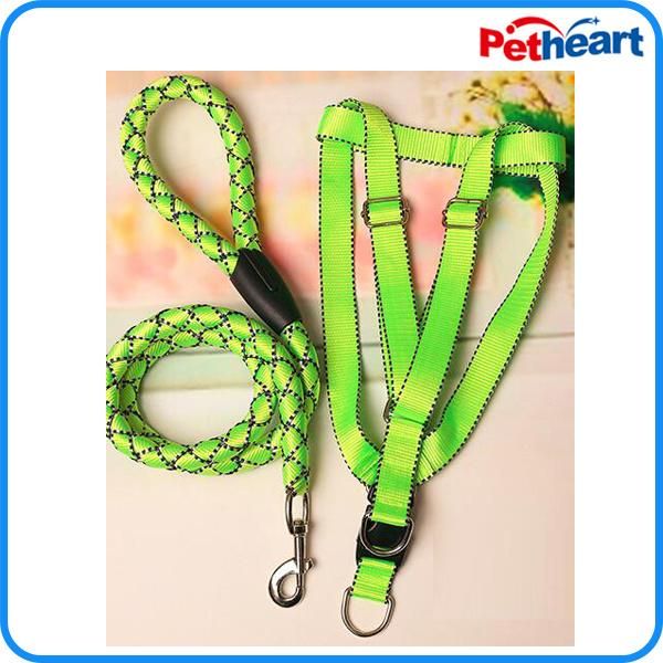 Factory Nylon Pet Leash Lead Dog Harness (HP-103)