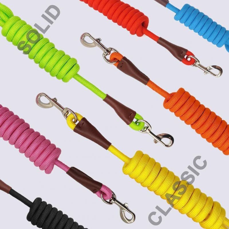 Classic Solid Colors Durable Mountain Climbing Rope Dog Leash