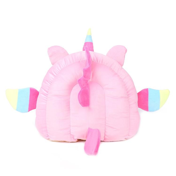 Animal Shape Unicorn Shape Shape Pet Bed Cat House Warmer Soft Pet Bed Sleeping Bag for Dog Cat