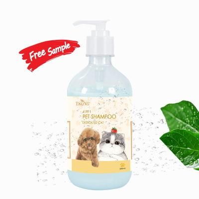 Tsong Private Label Pet Hair Cleaning Shampoo for Pet Care 500ml Jasmine Pet Shampoo