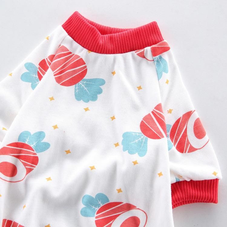 New Pet Popular Logo Spring Dress Dog Shirt Printed Jeans Method Fighting Poodle Teddy Cat and Dog Clothes