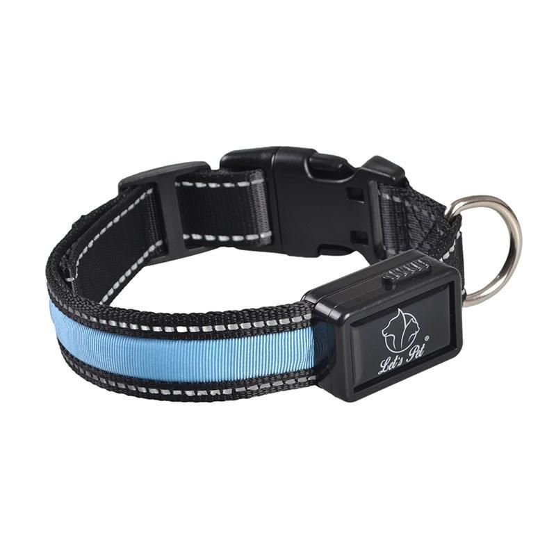 Hot Sale New LED Dog Collar USB Rechargeable for Pets