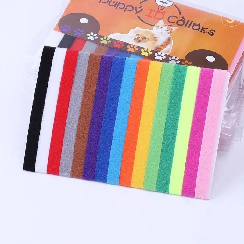 12 Colors Identification ID Collars Puppy Kitten Dog Pet Cat Collar