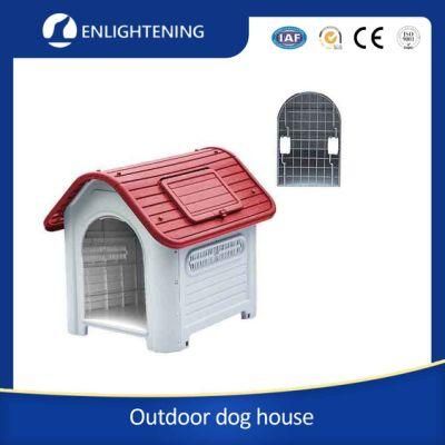 Factory Sale Dog House Plastic Outdoor Safe Rainproof Cheap Indoor Plastic Flooring Animal Cat Dog Cage House Kennel