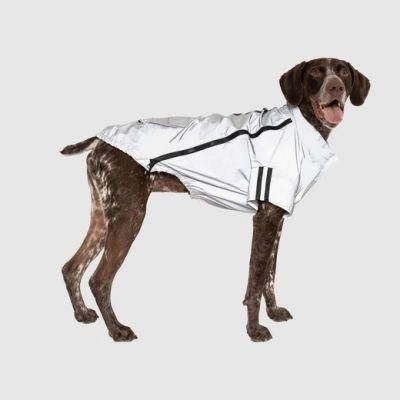 High Visibility Breathable Dog Jacket Water-Resistant Dog Parka