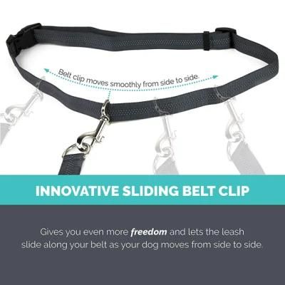 Adjustable Waist Belt, Shock Absorbing, Ideal for Medium to Large Dogs Dog Leash