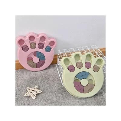 Wholesale New Multi Doberman Poodle Husky PP Metal Colorful Shape Dog Feeding Bowl