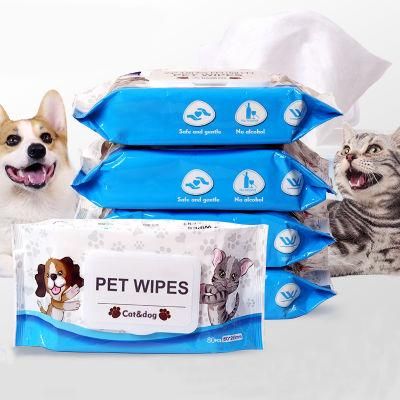 Biokleen Gently Clean &amp; Condition Your Dog&prime;s Coat Without a Bath Purify Hypoallergenic Wipes for Dogs, Pet Dog Face Wipes