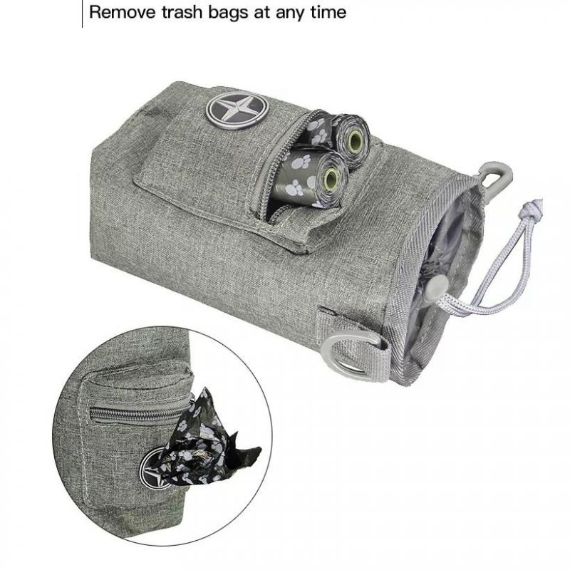 Portable Pet Travel Carrier Dog Snack Bag Pet Water Bottle Bag