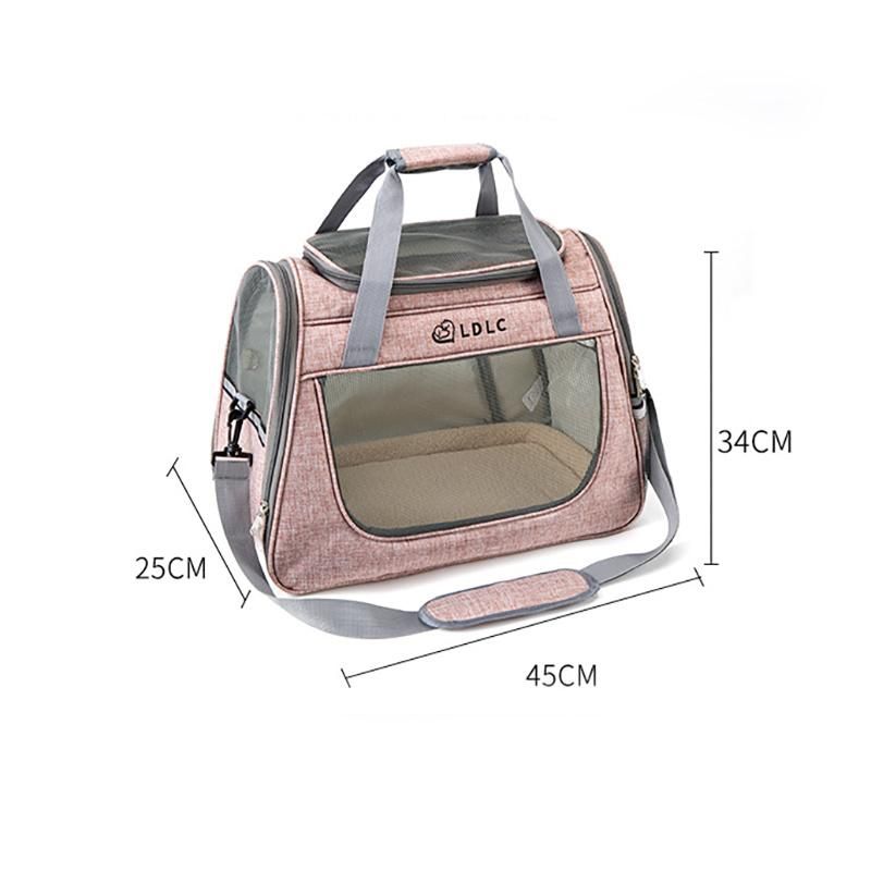 Stock Pet Dog Bag Soft Sided Airline Approved Cat Bag Carrier