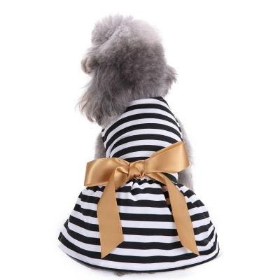 New Spring Summer Princess Yarn Daisy Dog Cat Skirt Dog Dress Pet Clothes