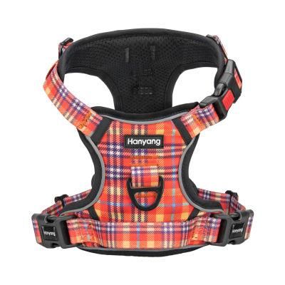 Dog Collar and Leash Set, Adjustable Reflective Breathable Oxford Harness Pet Supplier Accessories