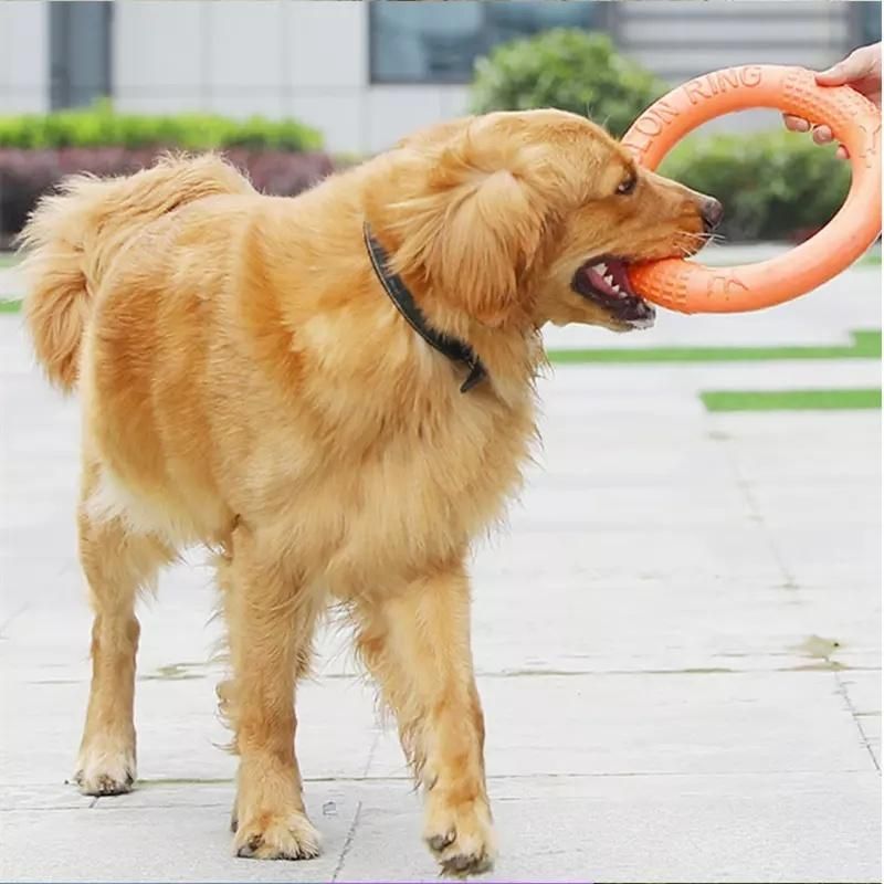 EVA Floating Pet Pull Ring Dog Chew Interactive Training Toy