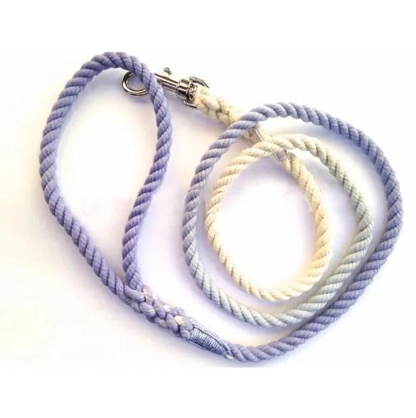Custom New Arrival Adjustable Cotton Hemp Rope Dog Leash
