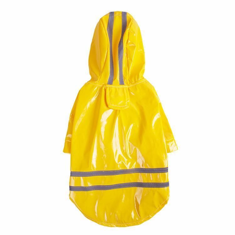 Pet PU Reflective Raincoat PU Waterproof Coating with Reflective Strip