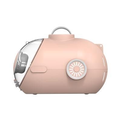 Submarine Shaped Pet Carrier Wholesale Plastic Portable Outdoor Pet Travel Carrier