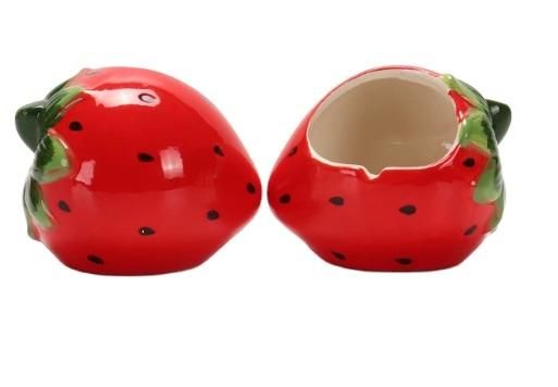 Hamster Summer House Apple Shape Pet Hamster Cool Sleeping Ceramic Nest