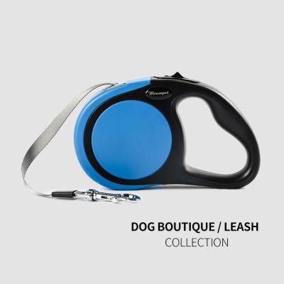 High Quality Customized Retractable Pet Dog Leash 3m/5m No Tangle Automatic Extendable Pet Leads Dog Leashes