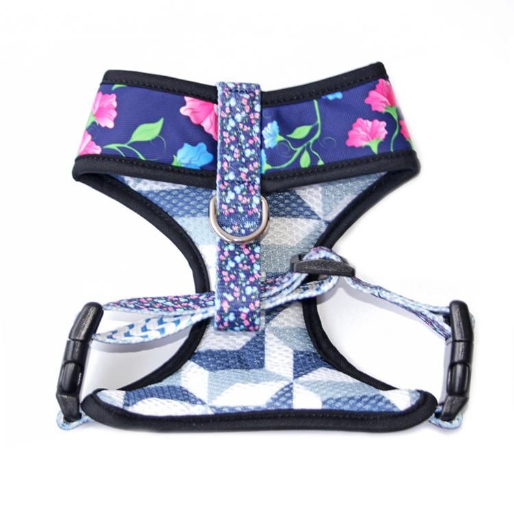 Pet Accessories Fashion Personalized Patterned Designer Custom Print Reversible Sublimation Dog Harness Vest for Pets