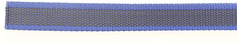 20mm Wide Blue Julius K9 Super Grip Rubber Stitched Dog Safety Leash - 1m or 1.2m
