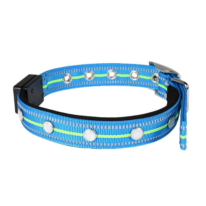 100% Waterproof LED Dog Collar USB Rechargeable Light Glowing Collars