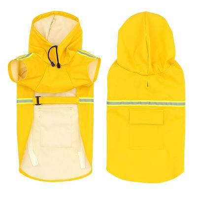 Hoodie Dog Raincoat for Large Dog