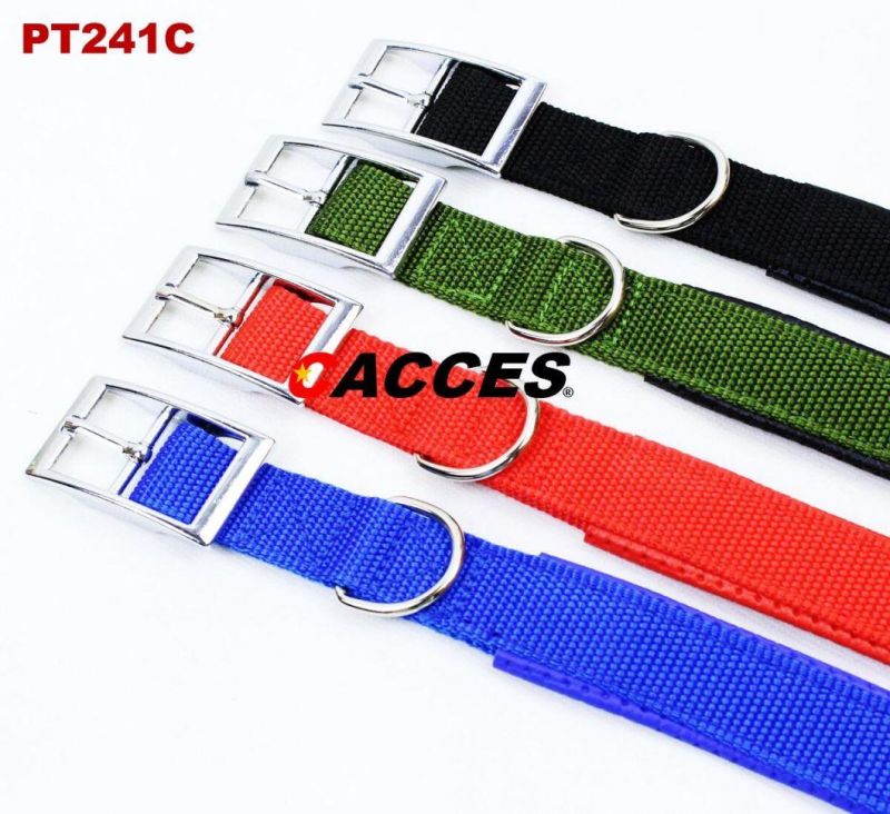 Leather Padded Dog Collar with Reliable Eyelets Lock,All Colors Optional Size Xs/S/M/L/XL Fits Neck 11.8-25.6 in/30 - 65 Cm, Factory Supply New Best Seller 2022