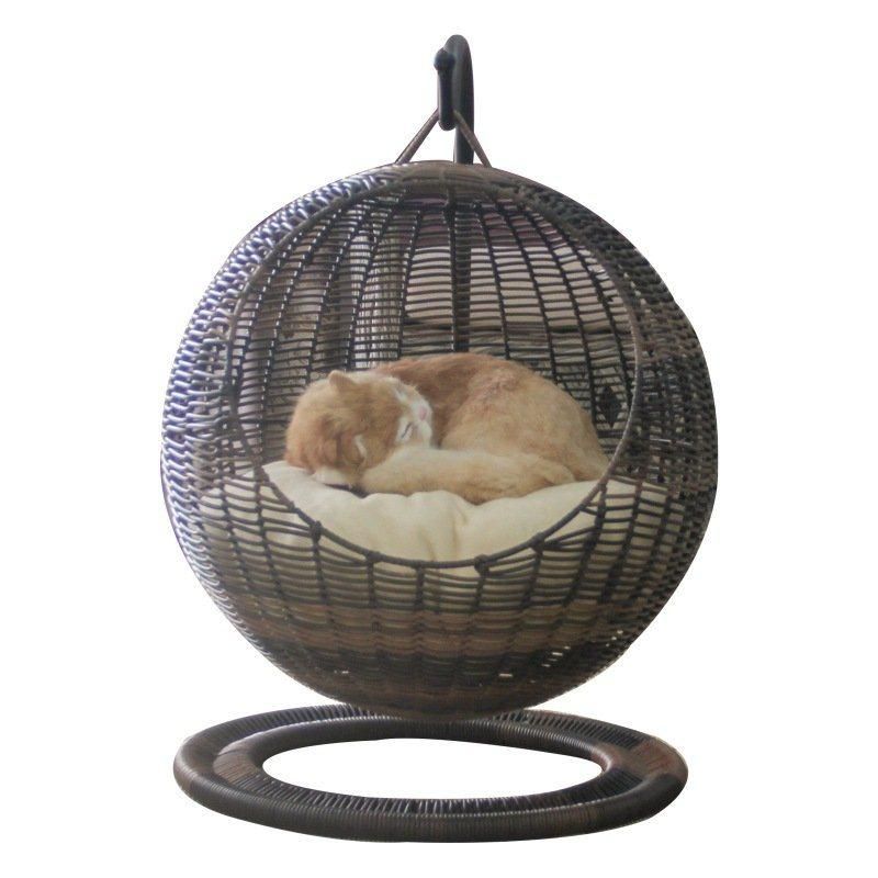 Wholesale Black Hanging Basket Nest Cat Products