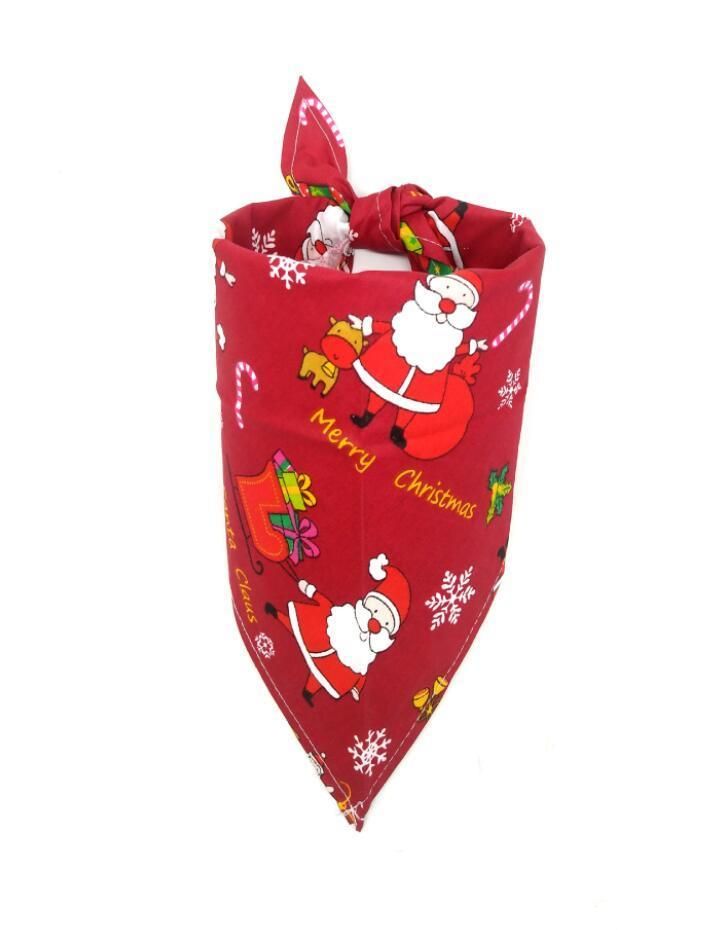 Fast Delivery Christmas Dog Bandana with Various Design