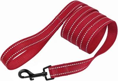 3m Reflective Nylon Light up Dog Leash Pets Safety for Night Walking