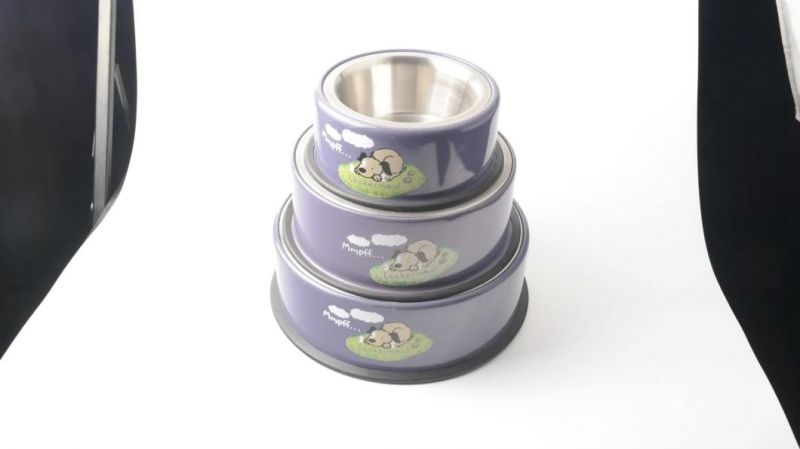 Fellip Dog Adjustable Raised Bowls for Pets