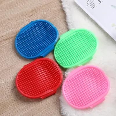 Silicone Cleaning Brush Water Drop Soft Hair Cleaning Hand Silicone Massage Facial Brush Baby Silicone Shampoo Brush
