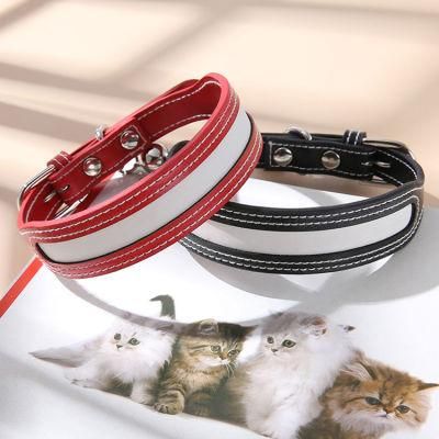 Reflective Collar for Pets Cat Dog Bell Collar