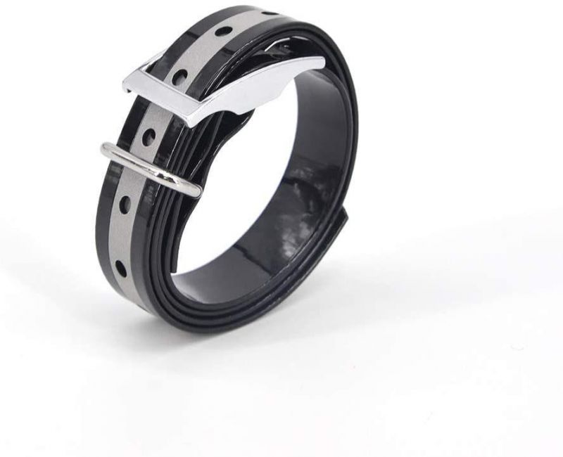 TPU Waterproof Dog Collars with Buckles Adjustable Replacement Strap Soft Belt