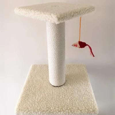 Stylish 2 Level Play House Climb Activity Center Tower Stand Product Cat Tree