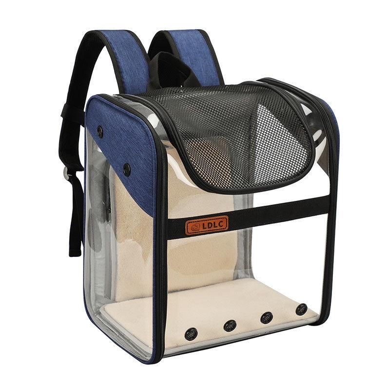 New Foldable Breathable Pet Bag Going out Carrying Bag Expandable Large Capacity Backpack