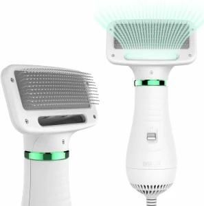 Amazon Pet Hair Dryer 2 in 1 Pet Grooming Hair Comb Dryer Blower with Slicker Brush