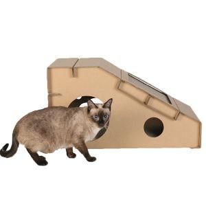 Indoor Cat Scratcher House