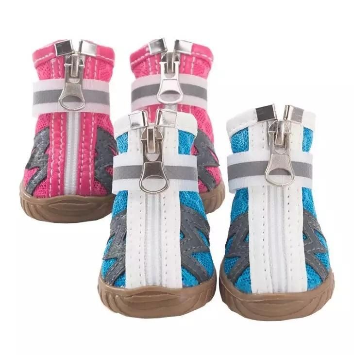Small Dog Shoes Summer Puppy Dog Sandals Breathable Mesh Pet Shoes