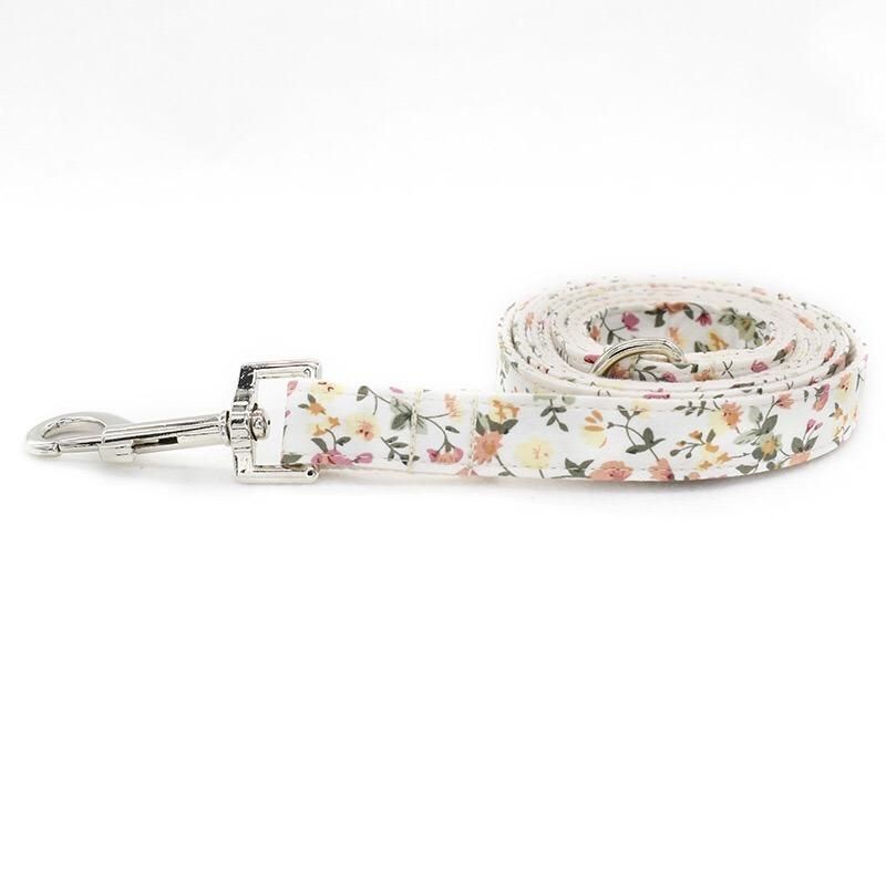 6FT Nylon Dog Leash Printing Floral Pattern Colorful Pet Leash for Puppy Small Medium Large Dogs