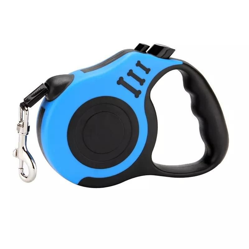 Wholesale ABS Shell Adjustable Multi-Colors Rope Automatic Retractable Dog Leash