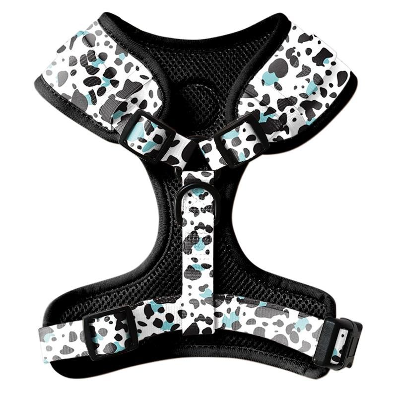 Animal Series Pink and Purple Polka Dots Pet Harness, Dog Harness
