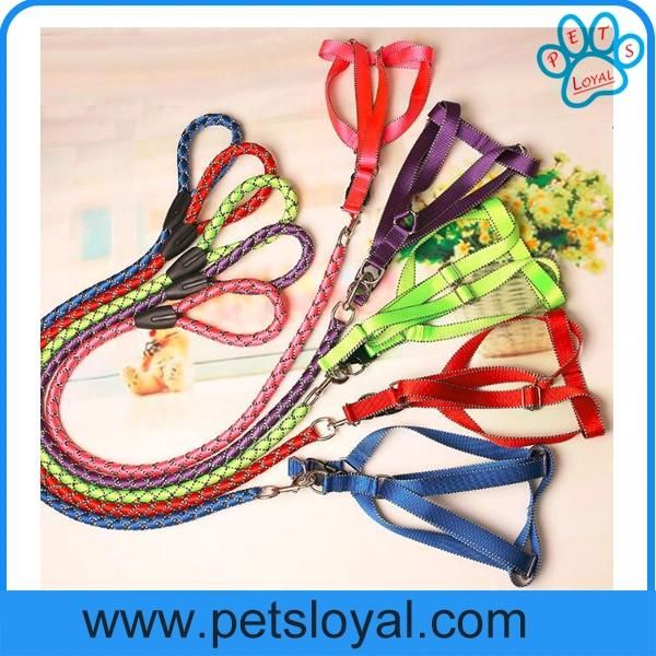 Amazon Standard Pet Product Supply Nylon Pet Leash Dog Harness