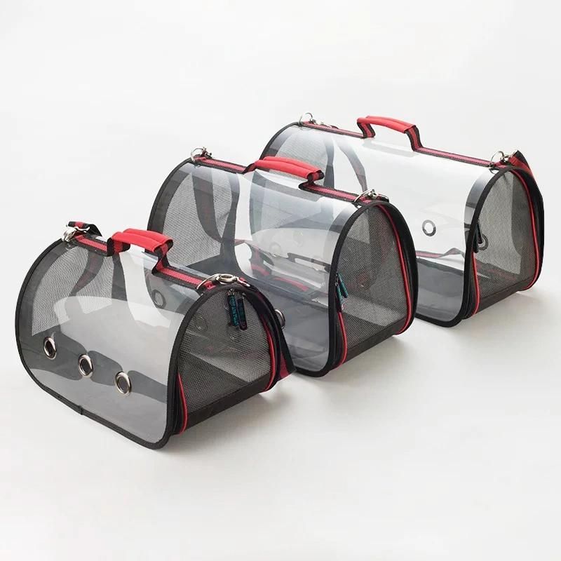 PVC Material New Casual Breathable Clear Pet Carrier