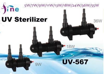 UV Sterilizer UV Lamp 5W for Outdoor Ponds and Aquariums