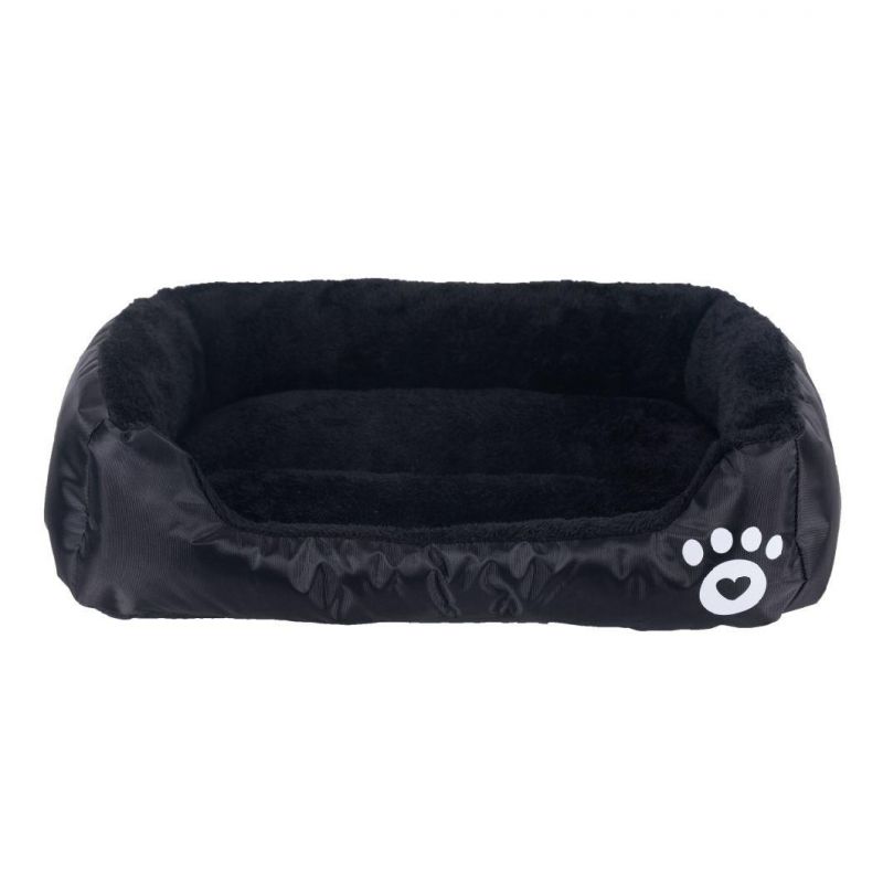 Rectangle Pet Sofa Cushion Bed Cat Winter Mat Kitten Nest Washable Pubby Kennel Warm Mattress Dog Sleeping Bed