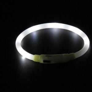 LED Silicone Dog Collar for Chinese Supplier