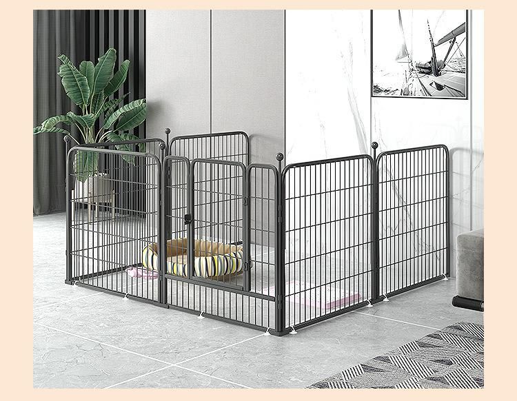 Foldable Metal Dog Indoor and Outdoor Exercise Playpen Pet Dog Fence