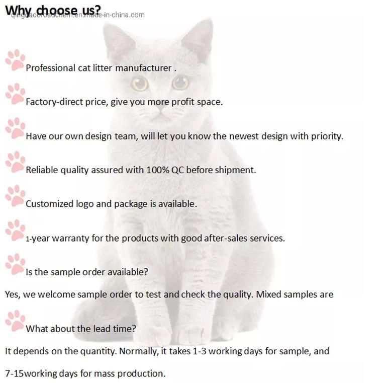 White+Blue 3.5L Macro-Pored High Adsorbent Crystal Cat Pet Litter